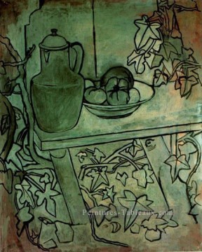 Nature morte aux tomates 1920 cubiste Pablo Picasso Peinture à l'huile